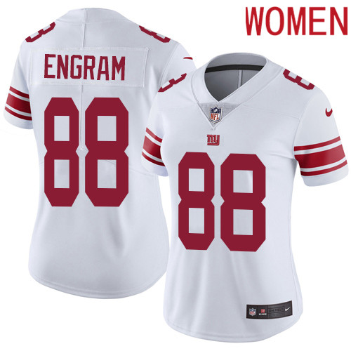 2019 Women New York Giants #88 Engram white Nike Vapor Untouchable Limited NFL Jersey->women nfl jersey->Women Jersey